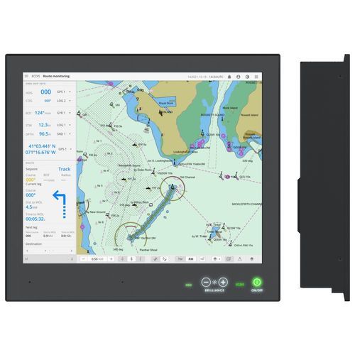 Panel-PC / für Schiffe - HD 17T26 MMC - Hatteland Display AS - Einbau / IP66 / IP20