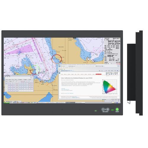 Panel-PC / für Schiffe - HD 27T22 MMC-U - Hatteland Display AS - Einbau / IP66 / IP20