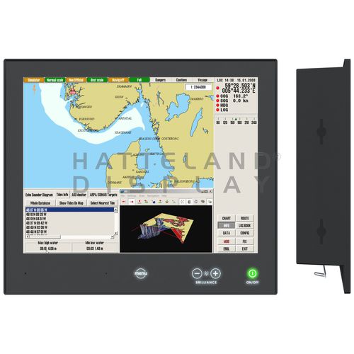 Display für Schiffe - HD 15T21 STD - Hatteland Display AS - Multifunktion / PC / Navigationssystem