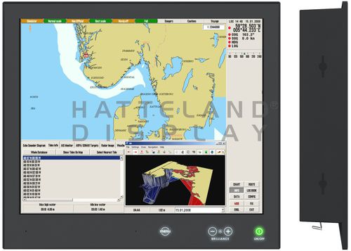 Display für Schiffe - HD 19T21 STD - Hatteland Display AS - Multifunktion / PC / Navigationssystem