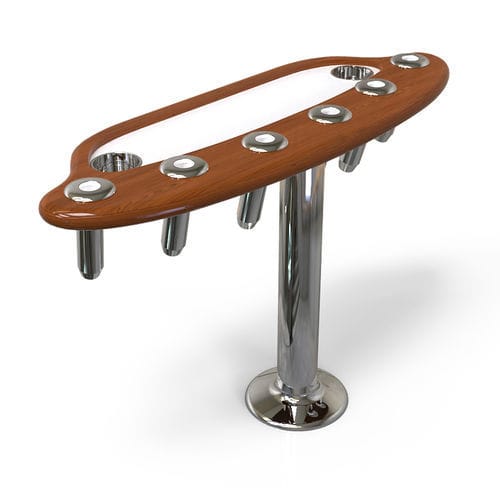 Rutenhalter für Boote - FS 6-1 - Release Marine - Mehrfach / Einbau / Holz