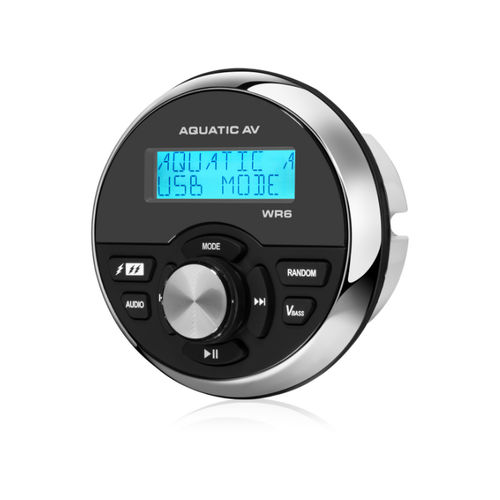 Fernbedienung für Audio-Player - WR6 - Aquatic AV - für Marineanwendungen / wasserdicht