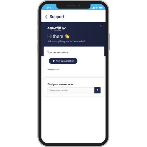 Steuerungs-App - Aquatic AV - für Marineanwendungen / Android
