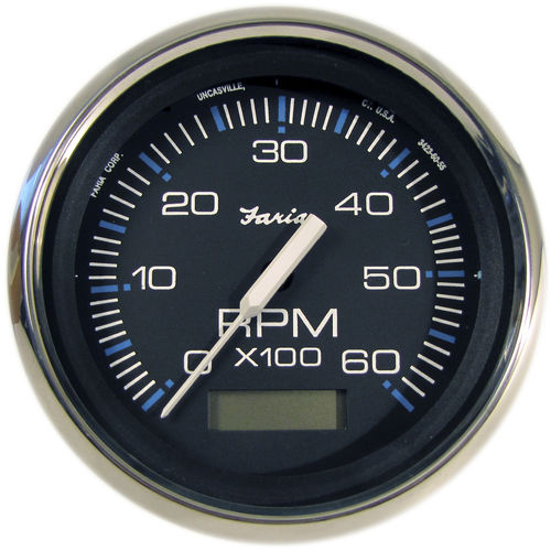 Analoger Drehzahlmesser - TC9127 - Beede Electrical Instrument - für Boot / Stundenzähler