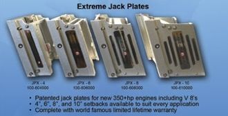 Motorsockel für Boot - Extreme Series  - Bob's Machine Shop - hydraulisches Jack-Plate