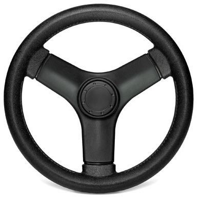 Motorboot-Lenkrad / mit Lederbezug - VIPER EQ - Detmar - Sport
