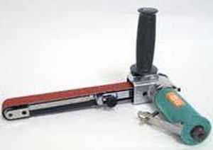 Schleifgerät für Werft - 15360 - Dynabrade - pneumatisch / Band