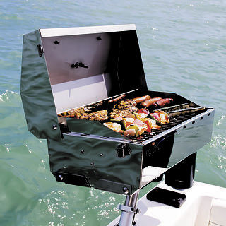 Gas-Bootsgrill - Stow N' Go 160  - Kuuma Products(formerly Force 10) - rost einbaufähig