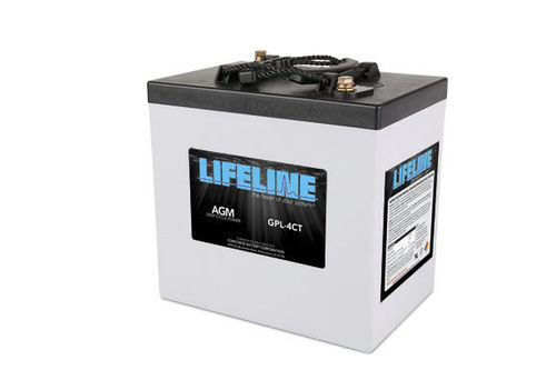 Batterie für Marineanwendungen - GPL-4CT   - Lifeline Batteries - 6 V / Blei / AGM