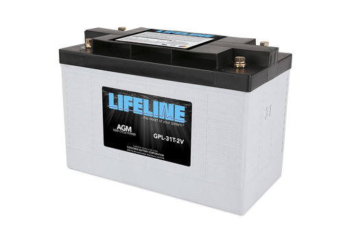 Batterie für Marineanwendungen - GPL-31T-2V - Lifeline Batteries - 2 V / Blei / AGM