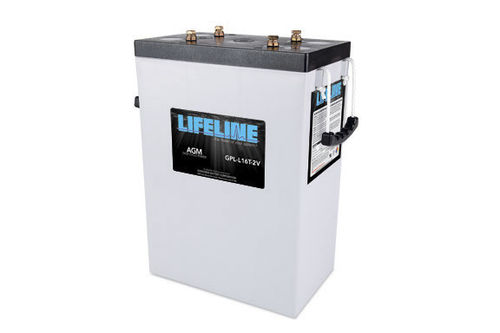 Batterie für Marineanwendungen - GPL-L16T-2V - Lifeline Batteries - 2 V / Blei / AGM