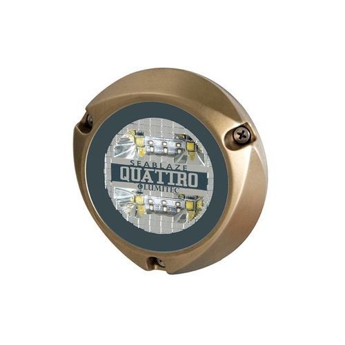 Unterwasserbeleuchtung für Boot - SeaBlaze Quattro - Lumitec Lighting - LED / Bronze