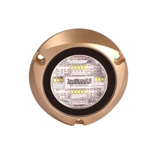 Unterwasserbeleuchtung für Boot - SeaBlaze X2 - Lumitec Lighting - LED / Bronze