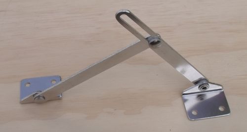 Scharnier für Boot - Metal Moulding - mit Gelenk / Edelstahl