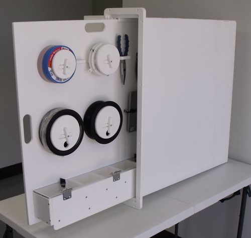 Staukasten für Boot - Saltwater - Metal Moulding - für die Fischerei / Einbau / Aluminium