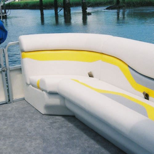 Polsterbank für Pontonboot - RE12 - Veada Industries - Staukästen / für Eckeinbau