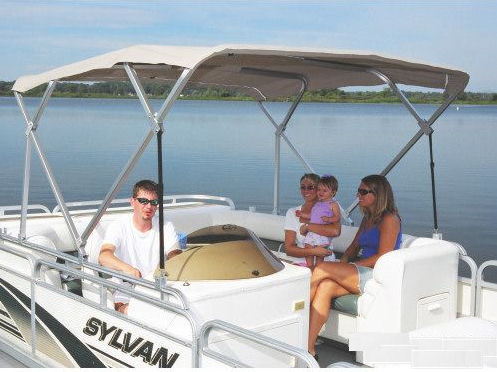 Bimini-Top / für Ruderhaus - BT201 - Veada Industries - für Motorboot / Polyester