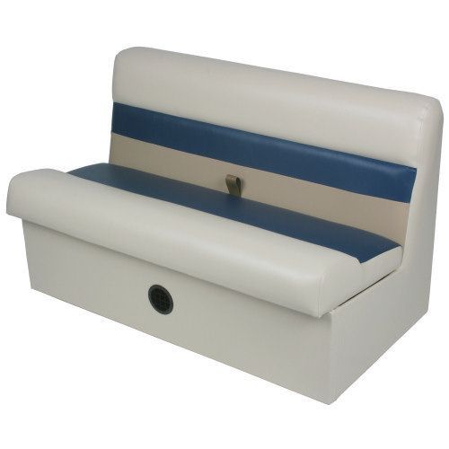 Polsterbank / 3 Plätze - W103  - Veada Industries - für Pontonboot / Staukästen