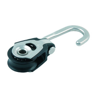 Einzelblock - A2021HK - Allen Brothers - mit Haken / mit Kugellager / max. Tau 6 mm