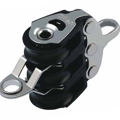3-fach-Block - A2025 - Allen Brothers - Hundsfott / mit Kugellager / max. Tau 6 mm