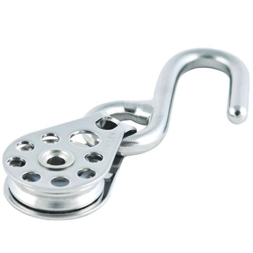 Einzelblock - A4379HK-90 - Allen Brothers - mit Haken / mit Kugellager / max. Tau 6 mm
