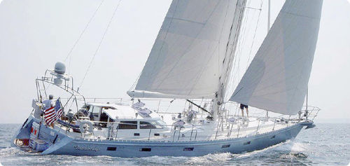 Segelyacht für Kreuzfahrten - BOUGAINVILLAEA 64 - Kanter Yachts - mit Decksalon / Bugspriet