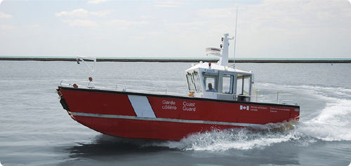 Landungsboot-Berufsschiff - 8.3m - Kanter Yachts - Logistik-Transport-Boot / Außenborder