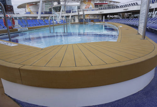 Antirutsch-Decksbelag - Bolideck® Future - Bolidt - Teaklatte