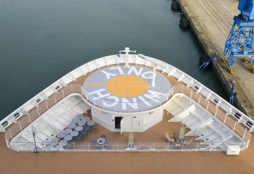 Antirutsch-Decksbelag - Helideck-series - Bolidt - Teak-Optik