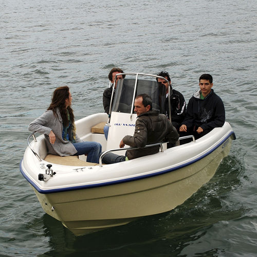 Außenborder-Konsolenboot - BLU WATER 5.40 - Biskinis Bros S.A. - mit Seitenkonsole / Sport / max. 7 Personen