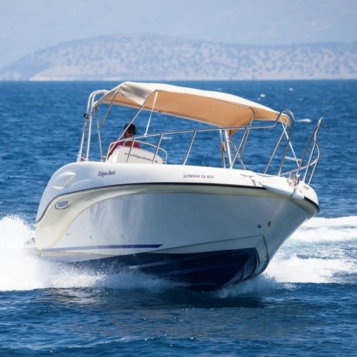 Außenborder-Konsolenboot - 8.95 PRO TOUR - Biskinis Bros S.A. - zweimotorig / mit Seitenkonsole / Sport