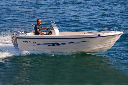 Außenborder-Konsolenboot - FISH 5.10 T - Biskinis Bros S.A. - mit Mittelkonsole / Sportfischer / max. 7 Personen