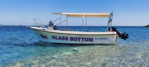 Ausflugsboot Berufsschiff - 620 W GLASS BOTTOM - Biskinis Bros S.A. - Außenborder