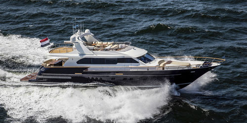 Motoryacht für Kreuzfahrten - JOY - Van der Valk Shipyard - klassisch / Flybridge / IPS