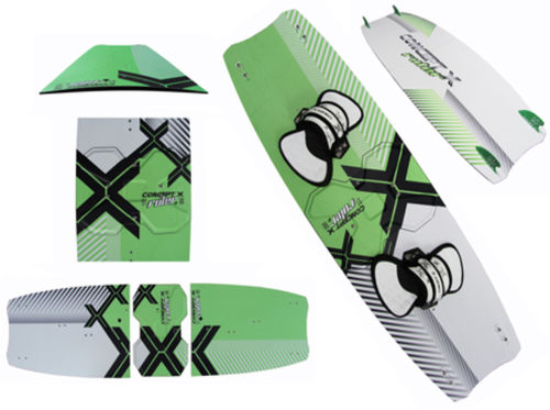 Kite-Board / Twin-Tip - Split 134 x 39 - Concept X - Wave