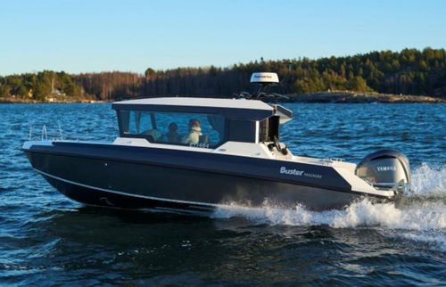 Cabin-Cruiser / Außenborder - Magnum  - FISKARS Inha Works., Buster Boats - Open / max. 8 Personen
