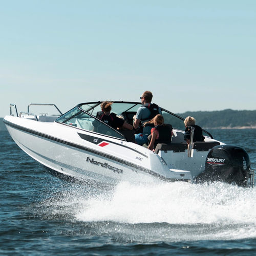 Außenborder-Runabout - AVANT 605 - Nordkapp Boats - mit Doppelkonsole / Bowrider / Open