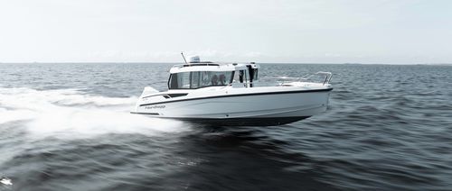 Cabin-Cruiser / Außenborder - Coupe 780 - Nordkapp Boats - mit Steuerhaus / max. 7 Personen / mit Kabine
