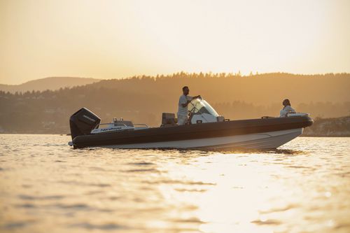 Außenborder-Schlauchboot - Airborne 8 - Nordkapp Boats - halbstarr / Open / mit Mittelkonsole