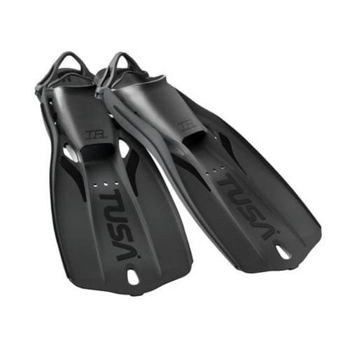 Tauchflosse - Travel Right Fins - Tabata Deutschland - Gummi / schwarz