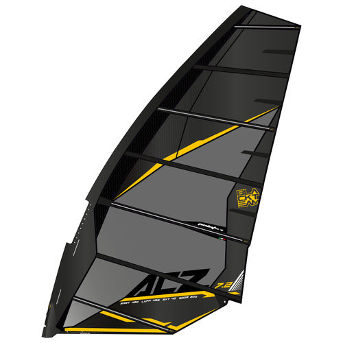 Windsurf-Segel / Race - AC-Z - Point-7 International - Sport / Slalom / 6 Segellatten