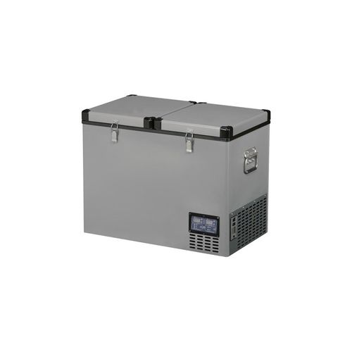 Kombinierter Kühl- und Gefrierschrank für Boot - CP 65 DK Steel - Frumento, Kältetechnische Produkte - freistehend / Frontlader / Edelstahl