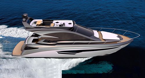Motoryacht für Kreuzfahrten - 50 FLY - Cobrey Yachts - Flybridge / IPS / 2 Kabinen