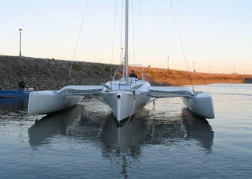 Trimaran - F-39R - Farrier Marine (NZ) - Regatta / 1 Kabine / trailerbar