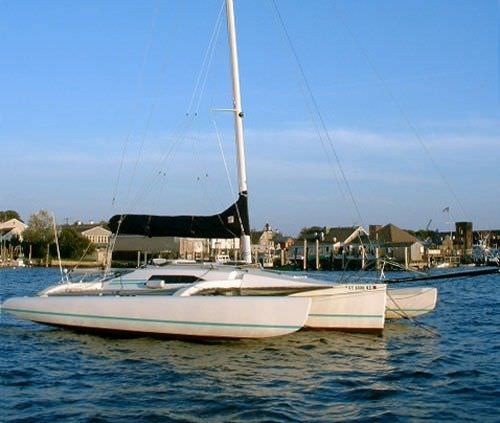 Trimaran - F-9A - Farrier Marine (NZ) - für Kreuzfahrten / 1 Kabine / trailerbar