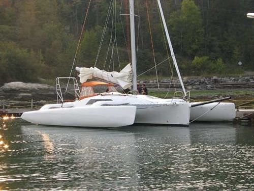 Trimaran - F-39  - Farrier Marine (NZ) - für Kreuzfahrten / 1 Kabine / transportierbar