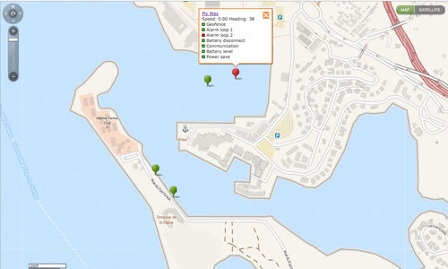 Flottenmanagement-Software - Fleet - C Security Systems AB - für Yachthafen / für Bootsvermietung