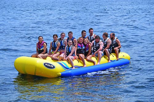 Bananenboot / max. 12 Personen - Waterboggan 12 Commercial - RAVE Sports - doppelt