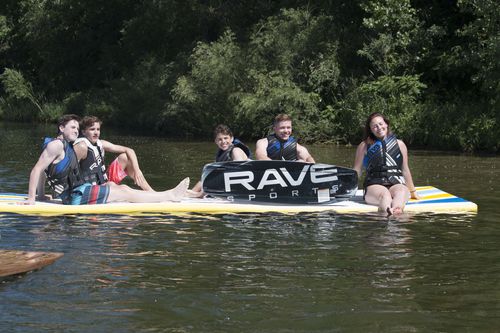 Matratze-Wasserspielgerät - Water Whoosh 15' Water - RAVE Sports - für Wassersportzentrum / aufblasbar / schwimmend