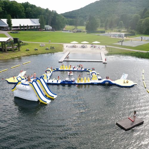 Wasserpark - Splash Trax Waterfront Course - RAVE Sports - für Wassersportzentrum / aufblasbar